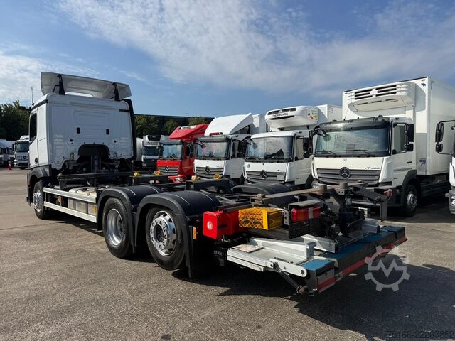 Swap body truck MERCEDES-BENZ ACTROS 2540 L BDF-Fahrgestell LBW 1,5 T*LENK