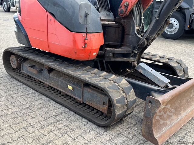 Mini excavator KUBOTA KX080-4    Rototilt RS30  + Sortier/Greifmodul