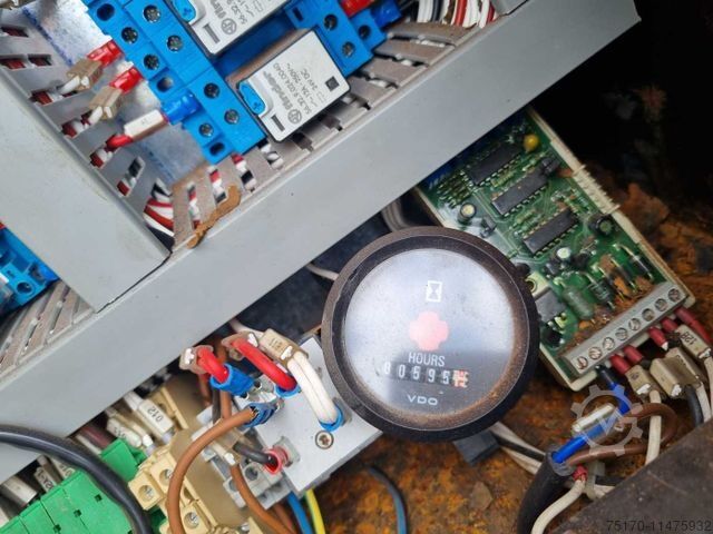 Auflieger De Buf Beton-Mischer 9m³/Sermac 24m Betonpumpe