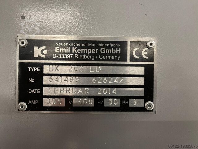 Kesselheber/Kippvorrichtung KEMPER HK 200 LD