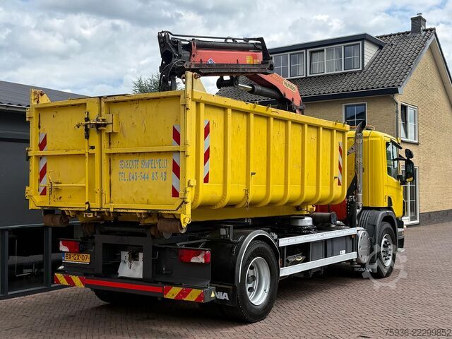 Crane truck Scania P320 Palfinger PK18002-EH N.C.H. 14T Cable Syst...