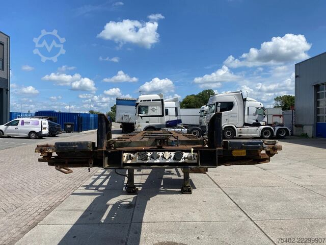 Container transport Krone SD Chassis / ADR / 2x Extendable / MB + Disc / ...