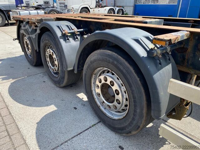 Container transport Krone SD Chassis / ADR / 2x Extendable / MB + Disc / ...