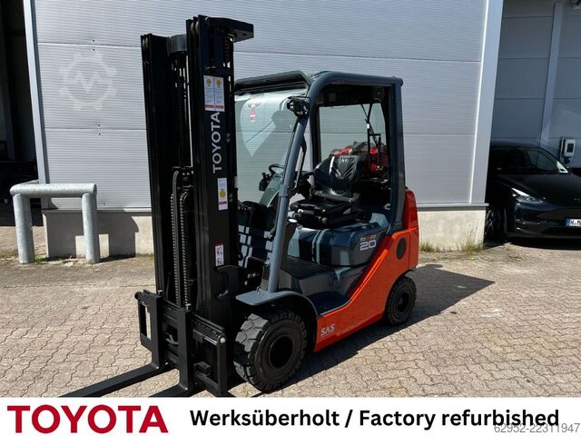 LPG Forklifts Toyota 02-8 FGKF 20, 360 h!