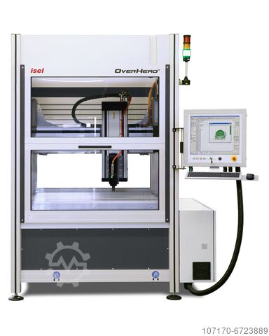 Portal- CNC-Fräsmaschine isel Germany OverHead