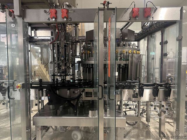 Bottle filler counter pressure isobaric Kosme Krones Barifill FC 30-6