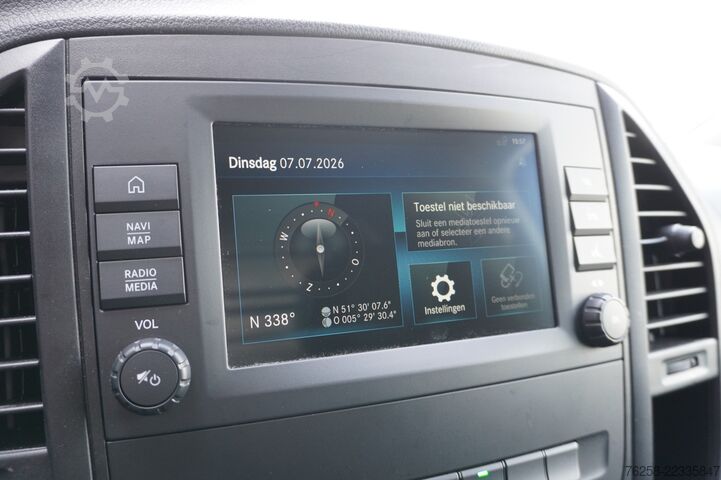 Delivery van Mercedes-Benz Vito 114 CDI Lang Automaat EURO 6 - Airco - Cru...