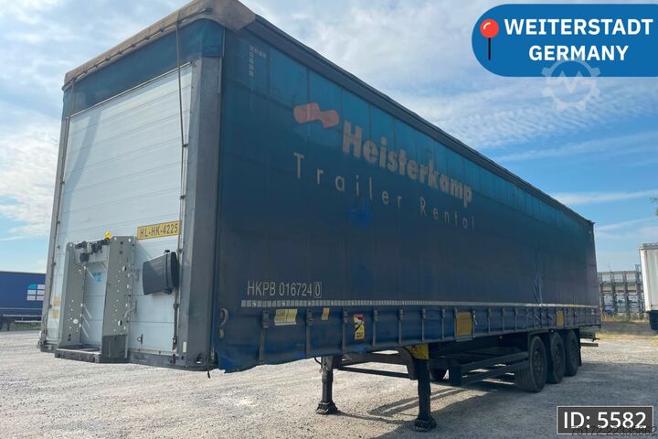 Schiebeplanen Schmitz Cargobull SCB*S3T / Disk brakes / Huckepack