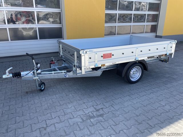 Car carrier trailer Martz Kipper 250 C S 1,3T Kipper Einachser