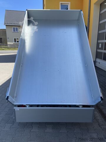Car carrier trailer Martz Kipper 250 C S 1,3T Kipper Einachser