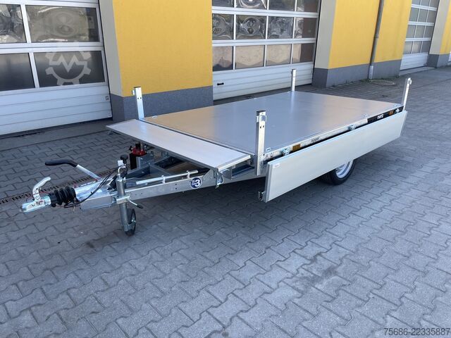 Car carrier trailer Martz Kipper 250 C S 1,3T Kipper Einachser