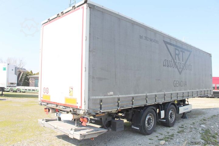 Open semi-trailer with tarpaulin Lecitrailer 