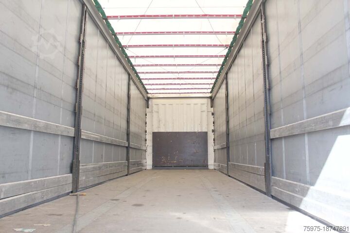 Open semi-trailer with tarpaulin Lecitrailer 