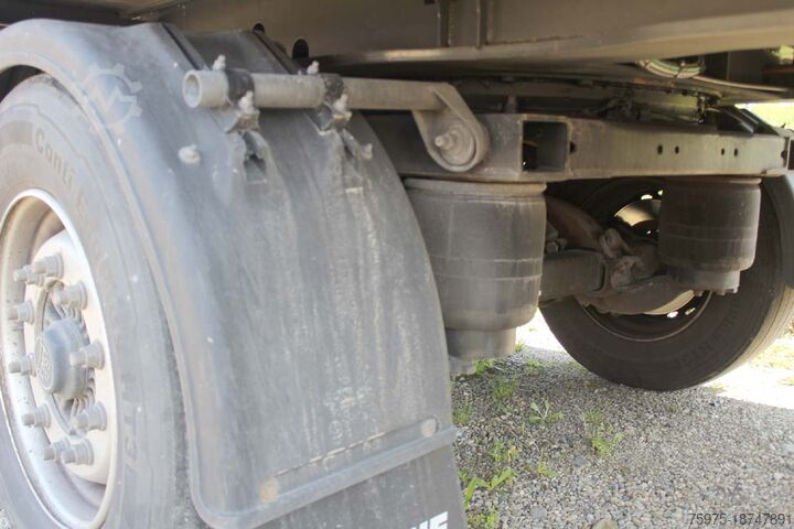 Open semi-trailer with tarpaulin Lecitrailer 