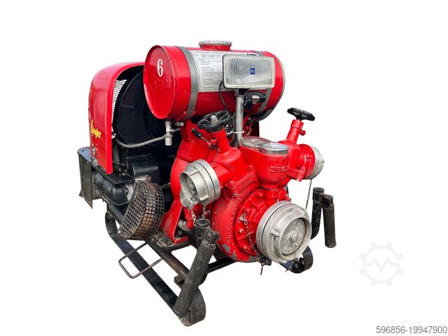 Motopumpe Ziegler FP 8/8 1974 – Volkswagen 1.2 Motor, 34 PS – 163 Betriebsstunden Motopompa Ziegler FP 8/8 1974 – Silnik Volkswagen 1.2 34 KM – 163 mth Motopompa Ziegler FP 8/8 1974 – Silnik Volkswagen 1.2 34 KM – 163 mth