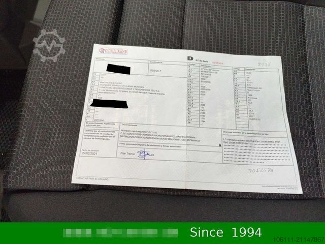 Tipper van MAN TGE 2.0 TDI Pritsche 2,865X2100MMHinterkipper