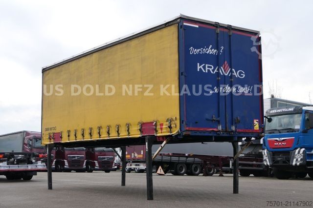 Anhänger-Wechselpritsche KRONE WP 7.3 LS5-CS Pritsche Plane BDF Bordwände