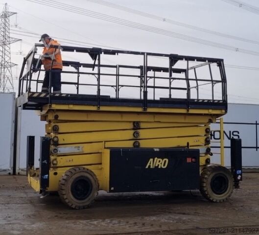 Scherenhebebühne Airo XL19E Arbeitshöhe 19 Meter