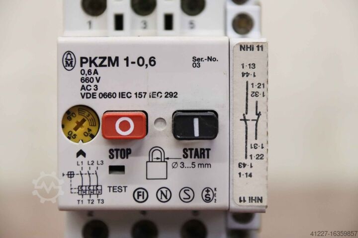 Motor protection switch Möller PKZM 1-06