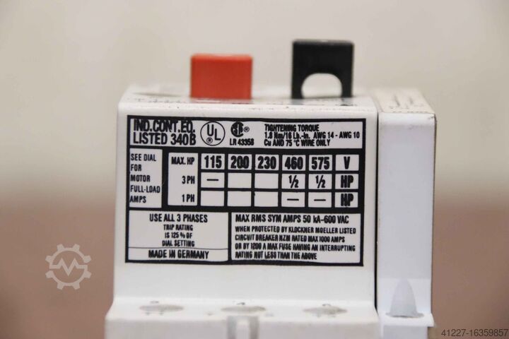 Motor protection switch Möller PKZM 1-06
