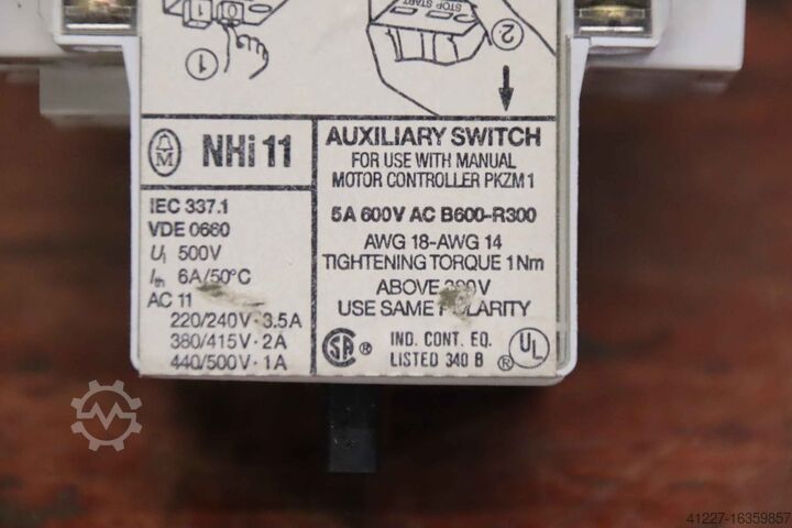 Motor protection switch Möller PKZM 1-06
