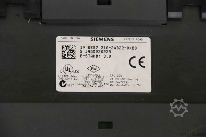 Compact device Siemens 6ES7 216-2AD22-0XB0 6ES 221-1BF22-0XA0