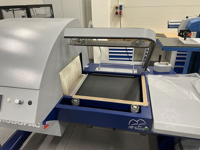 Schrumpftunnel mit Schweißgerät Robopac Pack 6050A Shrink Tunnel with Sealer