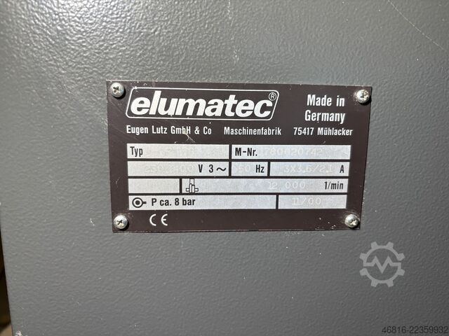 Copy milling machine elumatec KF 178
