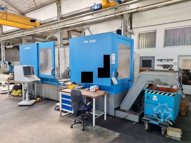 Bed Type Milling Machine - Universal AUERBACH FBE 2000