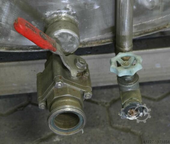 Rührtank Edelstahl 1,3 m³