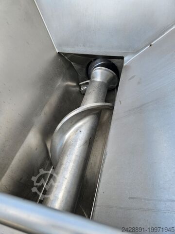 Gefrierfleischwolf mit Beladung LASKA WWB 200, BA 24