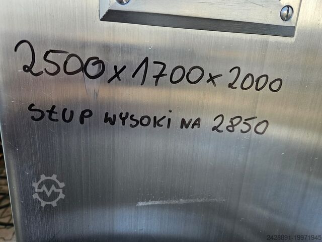 Gefrierfleischwolf mit Beladung LASKA WWB 200, BA 24