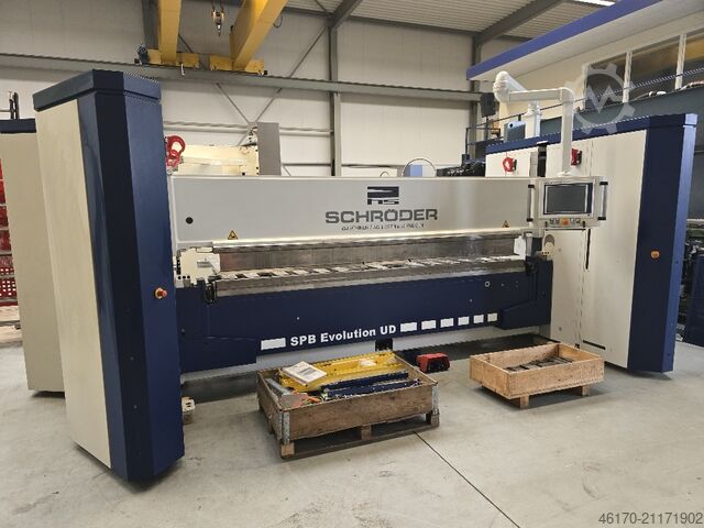 Schwenkbiegemaschine Schroder SPB EVO 3200 4 UD