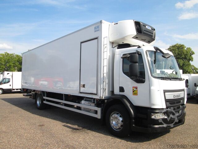 Refrigerated truck DAF LF 280 *2xMaxi Carrier XXL-Kühlkoffer 8.85m*LBW*