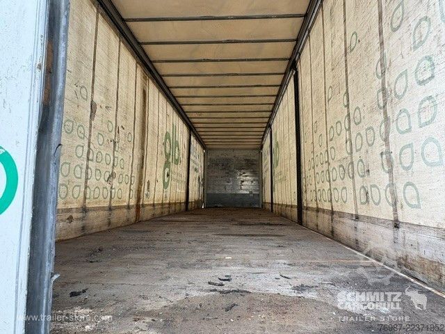 Open semitrailer with tarp  Curtainsider Standard