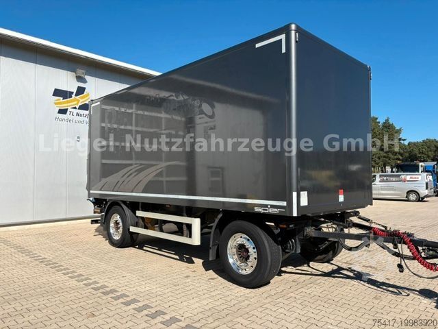 Box trailer SPIER AGL 290 *TOP*Ladebordwand**