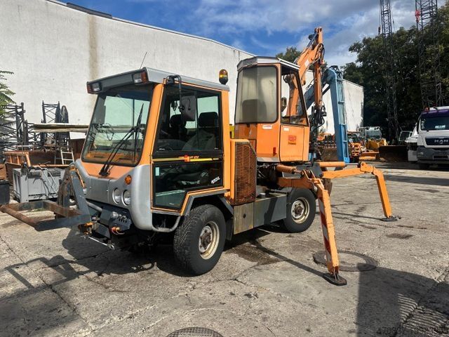 Minibagger Kiefer Boki HY 1251 / 4x4x4 / Friedhofsbagger