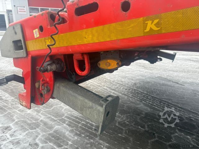 Auflieger mit Arbeitsbühne KÄSSBOHRER SPA Mega Tele Plattform Auflieger mit Radmulden