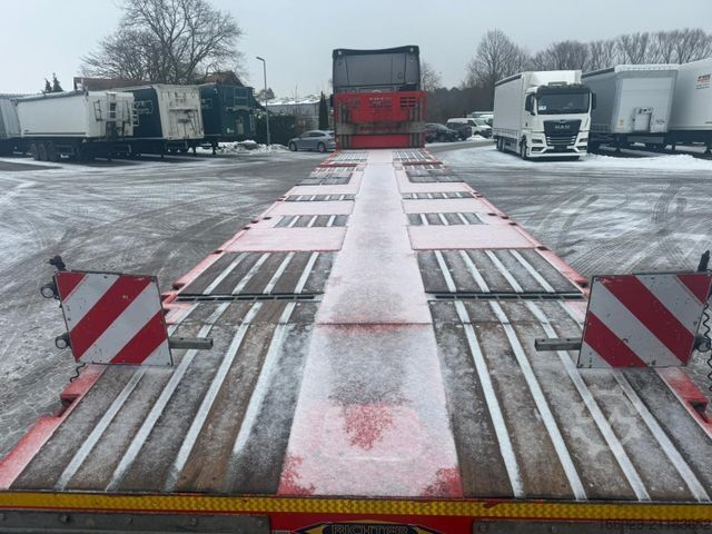 Auflieger mit Arbeitsbühne KÄSSBOHRER SPA Mega Tele Plattform Auflieger mit Radmulden