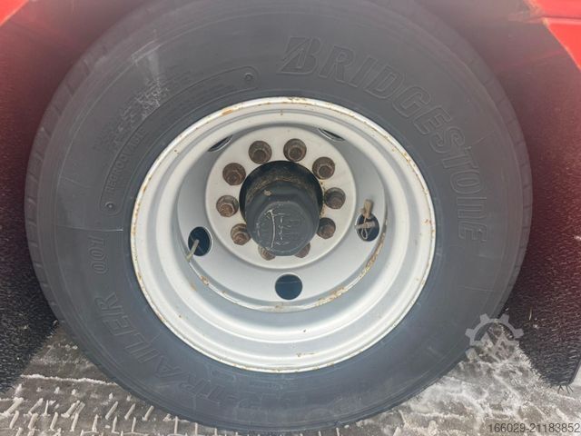 Auflieger mit Arbeitsbühne KÄSSBOHRER SPA Mega Tele Plattform Auflieger mit Radmulden