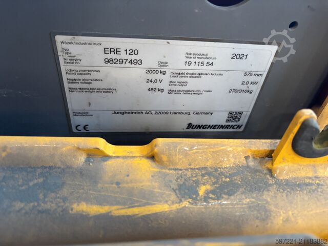 Elektrische Niederhubwagen Jungheinrich ERE 120