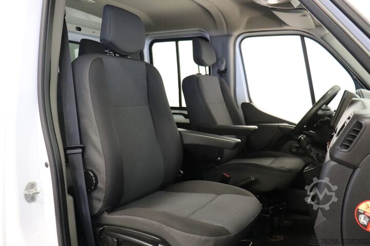Flatbed double cab Renault Master 2.3 dCi 145PK L4 DC Dubbel Lucht EURO 6 ...