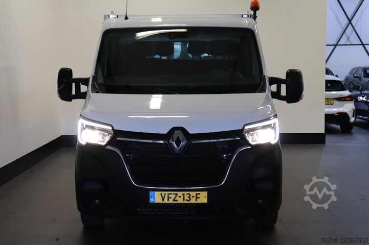 Flatbed double cab Renault Master 2.3 dCi 145PK L4 DC Dubbel Lucht EURO 6 ...