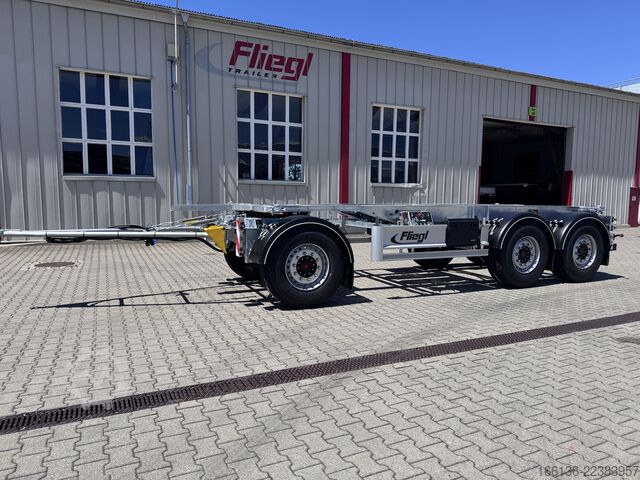 Interchangable body Fliegl 3-Achs Wechselanhänger DWP 240 Standard