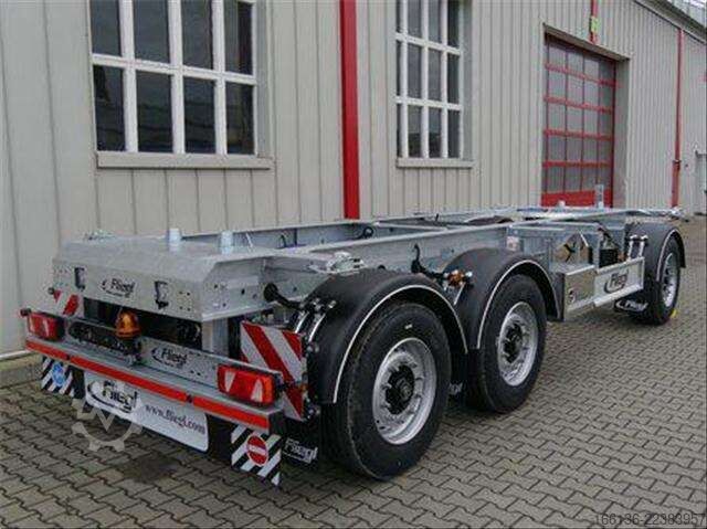 Interchangable body Fliegl 3-Achs Wechselanhänger DWP 240 Standard