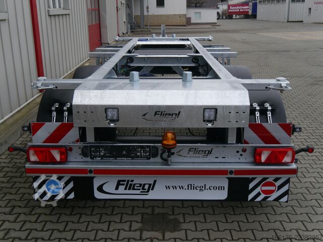 Interchangable body Fliegl 3-Achs Wechselanhänger DWP 240 Standard