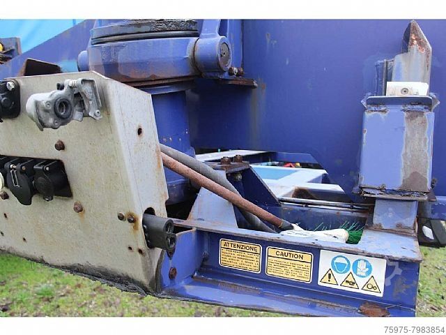 Tipper  semirmorchio ribaltabile 40portacontainer usato