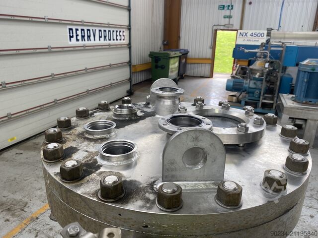 106 Litre Stainless Steel Vertical Mixing Vessel 400mm Dia x 400mm Straight Side FIB INDUSTRIELE BEDRIJUEN 106 Litre