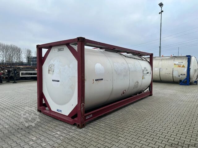 Tankcontainer CIMC FOOD 20FT ISO / 25.910L-1-COMP. / L4BN / UN Por...