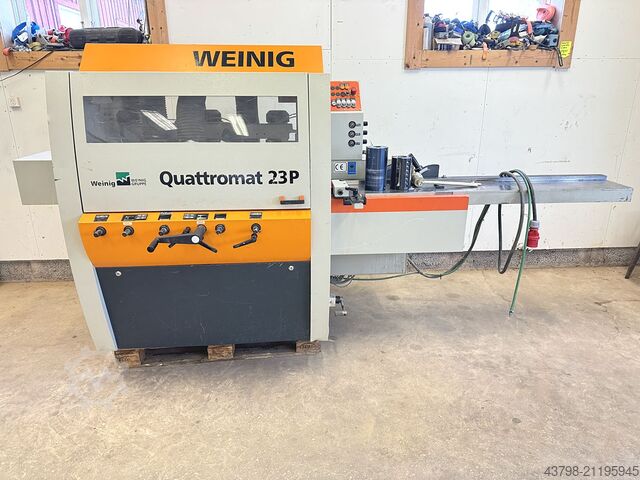 Hobel- und Kehlautomat Weinig Quattromat